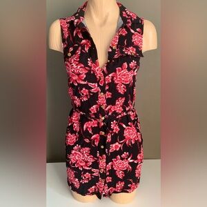 Suzy Shier Belted Dress